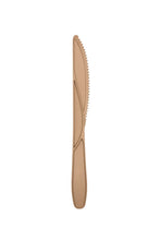 Charger l'image dans la galerie, Couteau réutilisable en canne à sucre de 16 cm, biosourcé et élégant, fabriqué en France.