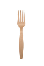 Charger l'image dans la galerie, Fourchette réutilisable de 16cms, couleur beige, fabriquée en France, durable et lisse, idéale pour un usage multiple.