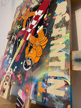 Charger l'image dans la galerie, Tableau POP Art Tintin, on a marché sur la lune - Novela Global