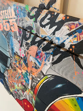 Charger l'image dans la galerie, Tableau POP Art Daft Punk featuring vibrant colors, acrylic paint, and elements from Interstella 5555.