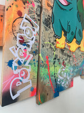 Charger l'image dans la galerie, Tableau Pop Art Bulbizzare sur bois de palette signé Vincent STREIFF®