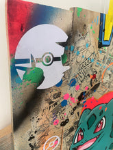 Charger l'image dans la galerie, Tableau Pop Art Bulbizzare sur bois de palette signé Vincent STREIFF®