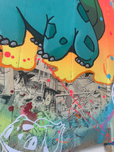 Charger l'image dans la galerie, Tableau Pop Art Bulbizzare sur bois de palette signé Vincent STREIFF®