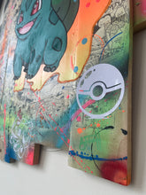 Charger l'image dans la galerie, Tableau Pop Art Bulbizzare sur bois de palette signé Vincent STREIFF®