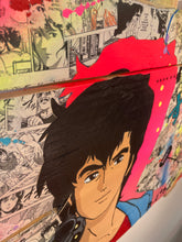 Charger l'image dans la galerie, Tableau Pop Art Nicky Larson City Hunter sur bois de palette signé Vincent STREIFF®