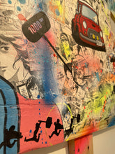 Charger l'image dans la galerie, Tableau Pop Art Nicky Larson City Hunter sur bois de palette signé Vincent STREIFF®