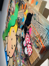 Charger l'image dans la galerie, Tableau Pop Art TINTIN  sur bois de palette signé Vincent STREIFF®