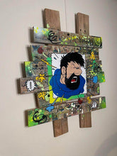 Charger l'image dans la galerie, Tableau Pop Art Capitaine Haddock - Novela