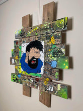 Charger l'image dans la galerie, Tableau Pop Art Capitaine Haddock - Novela
