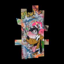 Charger l'image dans la galerie, Tableau Pop Art Pluto sur bois de palette signé Vincent STREIFF®