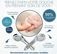 Charger l'image dans la galerie, Douchette ECO2-Douche avec bénéfices: économies d'eau, 3 modes de massage, et protection de l'environnement.