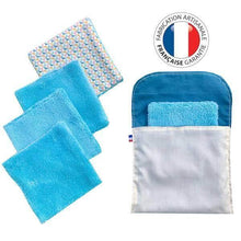 Charger l'image dans la galerie, Lingettes démaquillantes réutilisables 100% fabriquées en France | Novela-Global.com