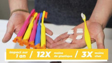Charger l'image dans la galerie, Pack de 2 recharges souples pour brosse à dents enfant | Novela