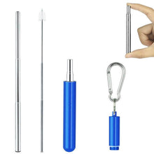 Charger l'image dans la galerie, Paille télescopique en inox | Novela-Global.com