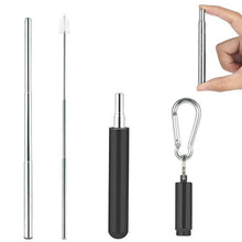 Charger l'image dans la galerie, Paille télescopique en inox | Novela-Global.com