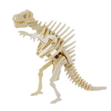 Charger l'image dans la galerie, Puzzle 3D squelette de dinosaure en bois | Novela-Global.fr