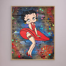 Charger l'image dans la galerie, Betty Boop Rouge impression de l'œuvre originale de Vincent STREIFF