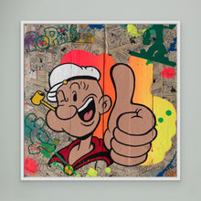 Charger l'image dans la galerie, Popeye reproduction officielle sur toile