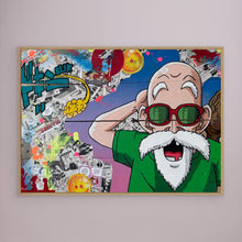 Cargar imagen en el visor de la galería, Tortue Géniale reproduction officielle sur toile de l'œuvre de Vincent STREIFF