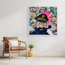 Laden Sie das Bild in den Galerie-Viewer, Capitaine face reproduction officielle sur toile