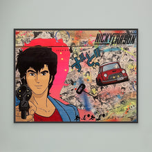 Laden Sie das Bild in den Galerie-Viewer, Nicky Larson reproduction officielle sur toile de l'œuvre de Vincent STREIFF