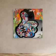 Laden Sie das Bild in den Galerie-Viewer, Main de Mickey - impression sur toile de l'œuvre originale de Vincent STREIFF