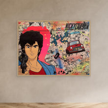 Laden Sie das Bild in den Galerie-Viewer, Nicky Larson reproduction officielle sur toile de l'œuvre de Vincent STREIFF