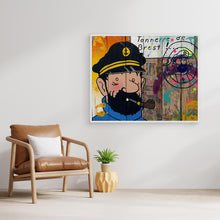 Cargar imagen en el visor de la galería, Capitaine Tonnerre reproduction officielle sur toile