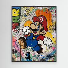 Laden Sie das Bild in den Galerie-Viewer, Mario Reproduction officielle sur toile