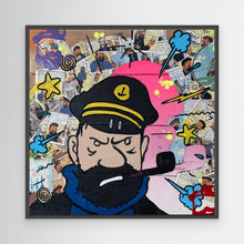 Laden Sie das Bild in den Galerie-Viewer, Capitaine face reproduction officielle sur toile