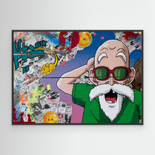 Cargar imagen en el visor de la galería, Tortue Géniale reproduction officielle sur toile de l'œuvre de Vincent STREIFF