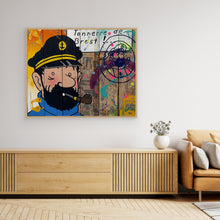 Cargar imagen en el visor de la galería, Capitaine Tonnerre reproduction officielle sur toile