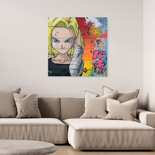 Laden Sie das Bild in den Galerie-Viewer, C18 impression sur toile de l'œuvre originale de Vincent STREIFF