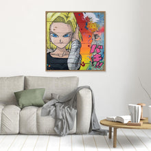 Laden Sie das Bild in den Galerie-Viewer, C18 impression sur toile de l'œuvre originale de Vincent STREIFF