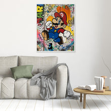Laden Sie das Bild in den Galerie-Viewer, Mario Reproduction officielle sur toile