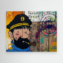 Cargar imagen en el visor de la galería, Capitaine Tonnerre reproduction officielle sur toile