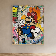 Laden Sie das Bild in den Galerie-Viewer, Mario Reproduction officielle sur toile