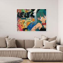 Laden Sie das Bild in den Galerie-Viewer, Bulma impression sur toile de l'œuvre originale de Vincent STREIFF