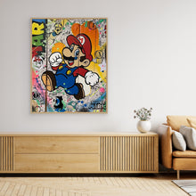 Laden Sie das Bild in den Galerie-Viewer, Mario Reproduction officielle sur toile
