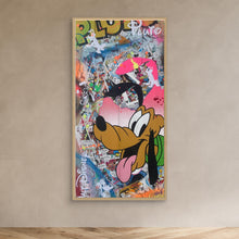 Carica l'immagine nel visualizzatore di Gallery, Pluto reproduction officielle sur toile de l'œuvre de Vincent STREIFF