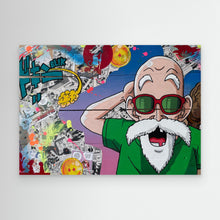 Cargar imagen en el visor de la galería, Tortue Géniale reproduction officielle sur toile de l'œuvre de Vincent STREIFF