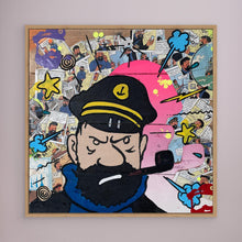 Laden Sie das Bild in den Galerie-Viewer, Capitaine face reproduction officielle sur toile
