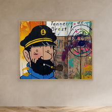 Cargar imagen en el visor de la galería, Capitaine Tonnerre reproduction officielle sur toile