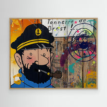Cargar imagen en el visor de la galería, Capitaine Tonnerre reproduction officielle sur toile