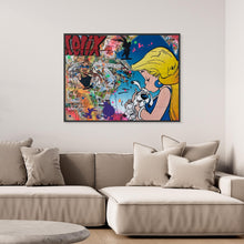 Charger l'image dans la galerie, Falbala reproduction officielle sur toile de l'œuvre de Vincent STREIFF