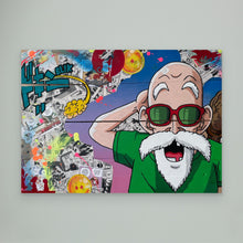Cargar imagen en el visor de la galería, Tortue Géniale reproduction officielle sur toile de l'œuvre de Vincent STREIFF