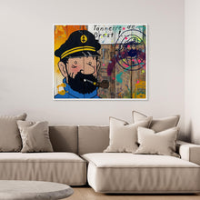 Cargar imagen en el visor de la galería, Capitaine Tonnerre reproduction officielle sur toile