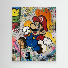Laden Sie das Bild in den Galerie-Viewer, Mario Reproduction officielle sur toile