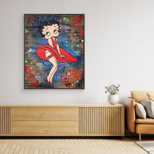 Charger l'image dans la galerie, Betty Boop Rouge impression de l'œuvre originale de Vincent STREIFF