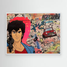 Laden Sie das Bild in den Galerie-Viewer, Nicky Larson reproduction officielle sur toile de l'œuvre de Vincent STREIFF